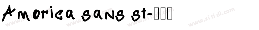 Amorica sans st字体转换